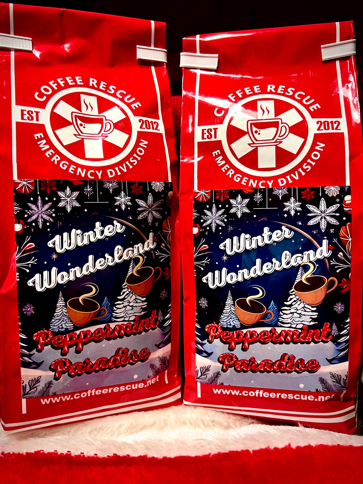 Winter Wonderland Peppermint Paradise Bagged Coffee