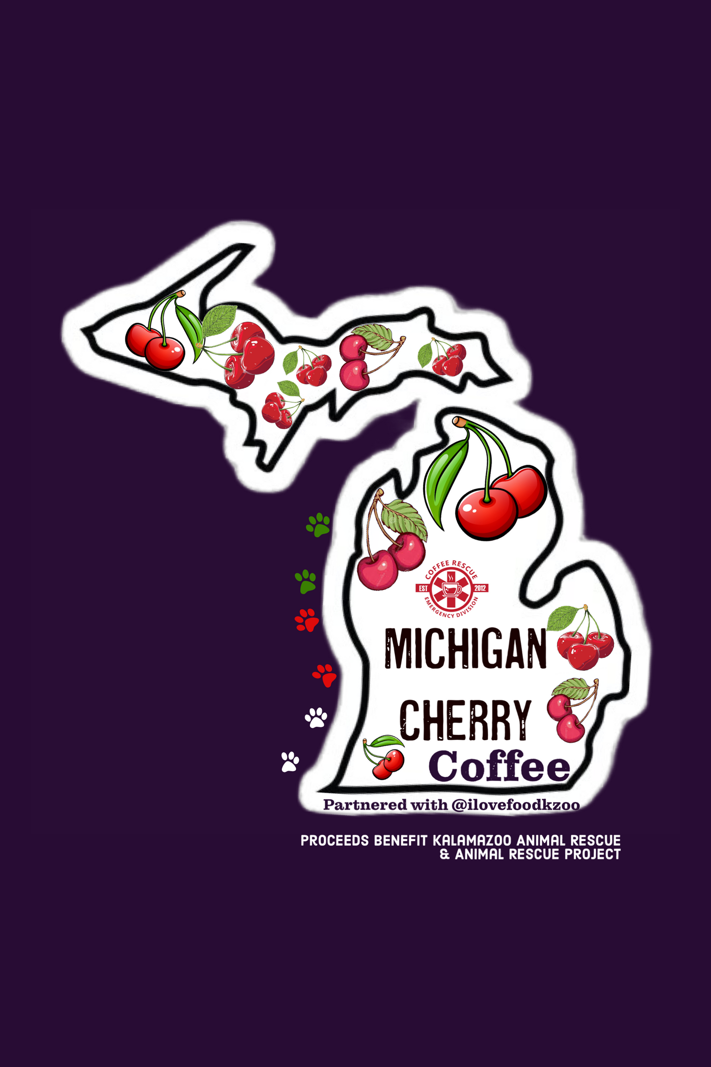 Michigan Cherry Bagged Coffee